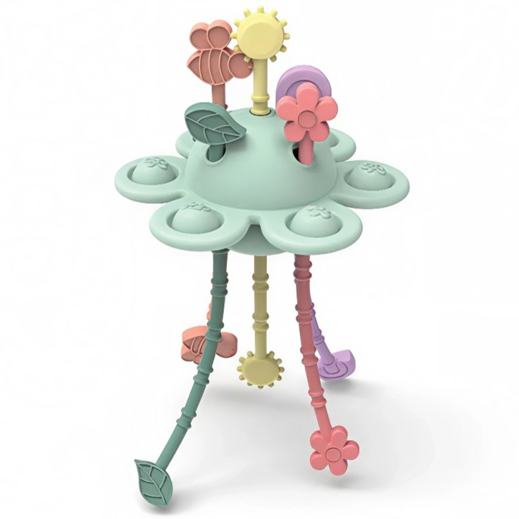 Jouet d'éveil jardin sensoriel en silicone