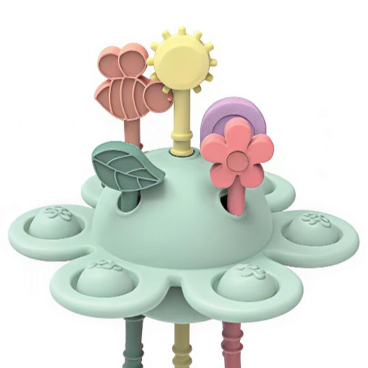 Jouet d'éveil jardin sensoriel en silicone