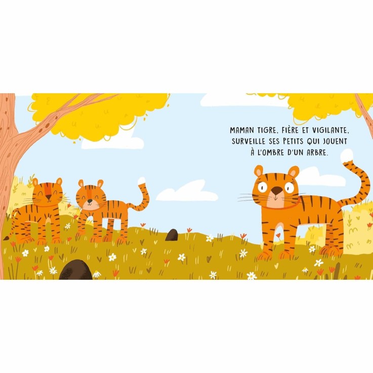 Livre sonore pour enfant, Les mamans et leurs petits