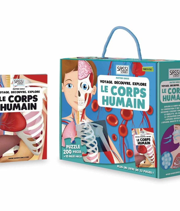 Puzzle & Livre - Voyagez,...