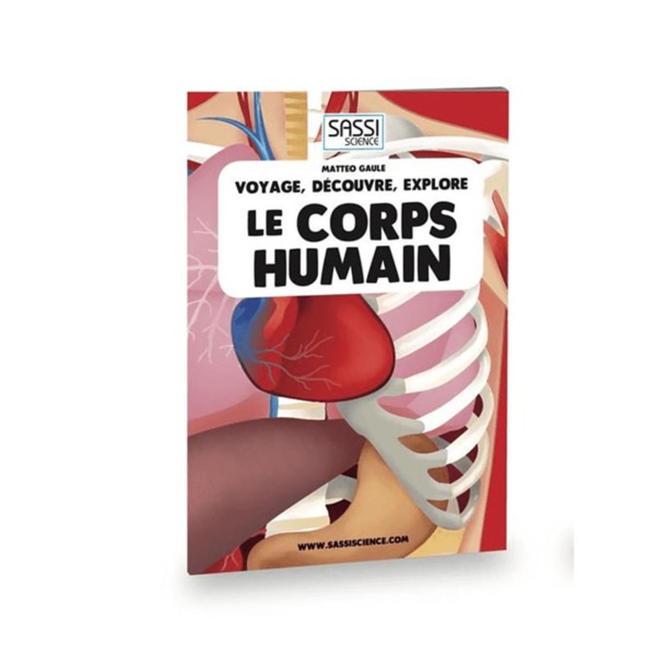 Puzzle & Livre - Voyagez, découvrez, explorez, Le corps humain