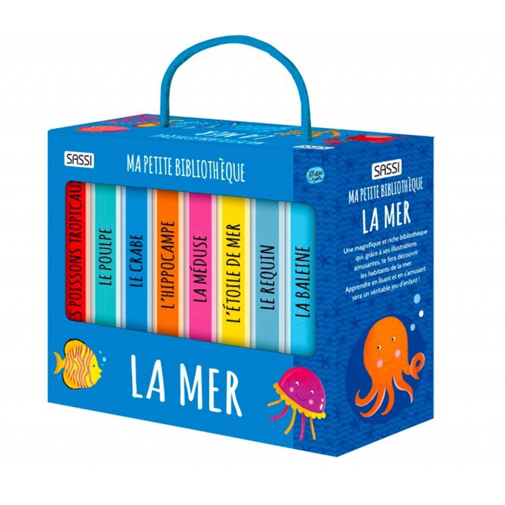 Lot de 8 livres - Ma petite bibliothèque, La mer