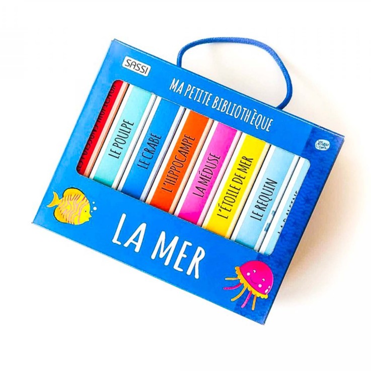 Lot de 8 livres - Ma petite bibliothèque, La mer