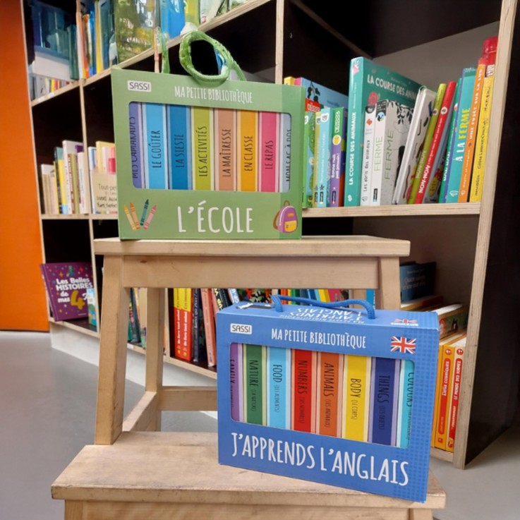 Lot de 8 livres - Ma petite bibliothèque, L'école