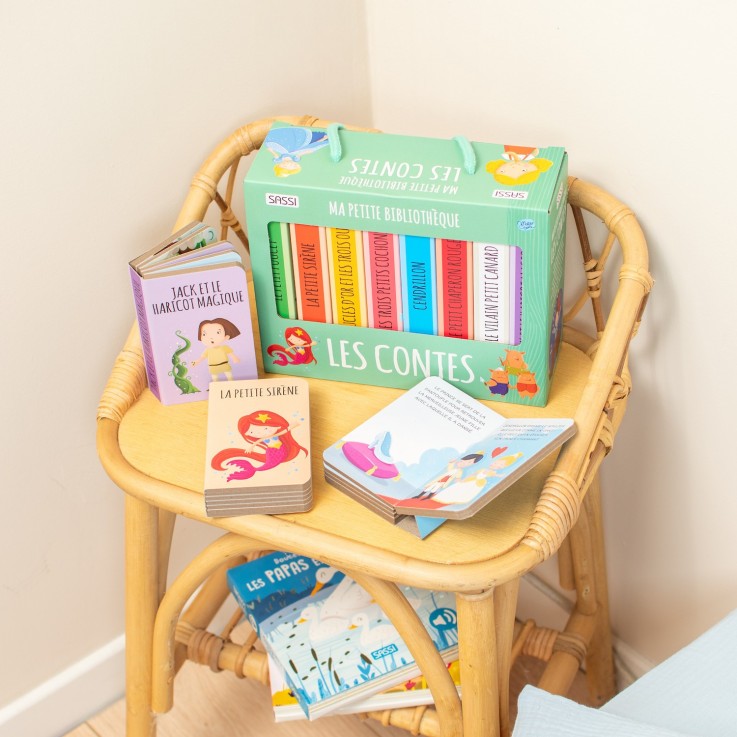 Lot de 8 livres - Ma petite bibliothèque, Les contes