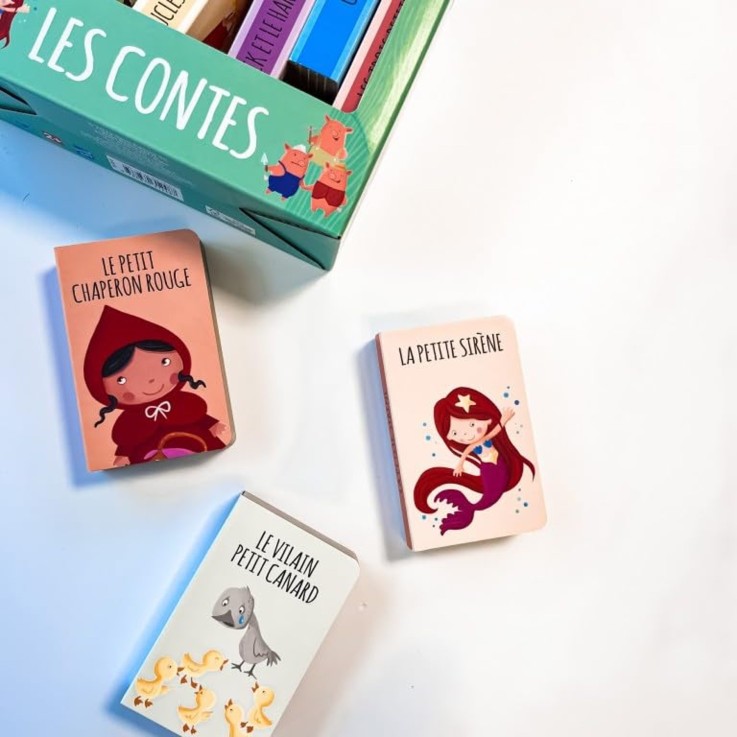 Lot de 8 livres - Ma petite bibliothèque, Les contes