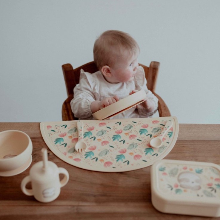 Bol en silicone avec ventouse, Animaux