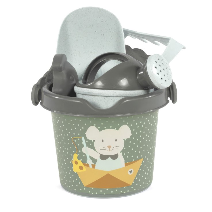 Set jouets de plage enfant 8 pièces paille de blé Summer