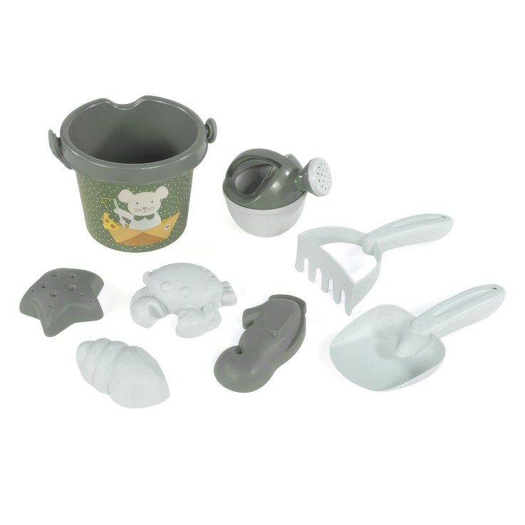 Set jouets de plage enfant 8 pièces paille de blé Summer