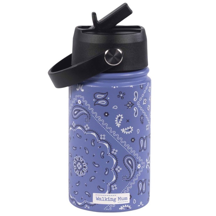 Gourde isotherme en inox avec paille anti-fuite Summer