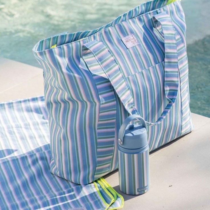 Gourde isotherme en inox avec paille anti-fuite Summer