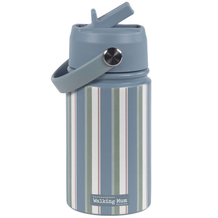 Gourde isotherme en inox avec paille anti-fuite Summer