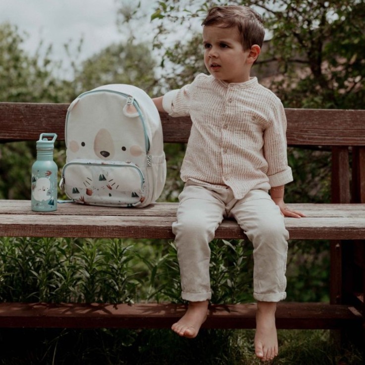 Gourde pour enfant en inox isotherme
