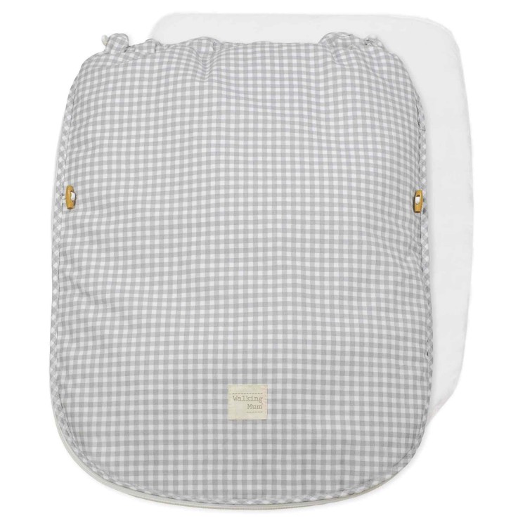 Chancelière mi-saison I Love Vichy en coton