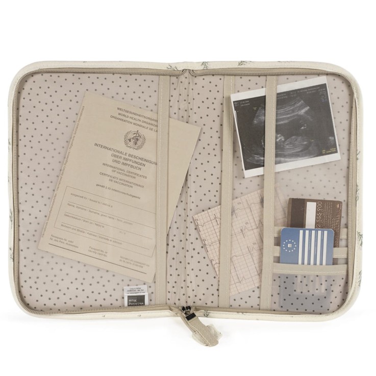 Pochette protège carnet de santé Mimosa