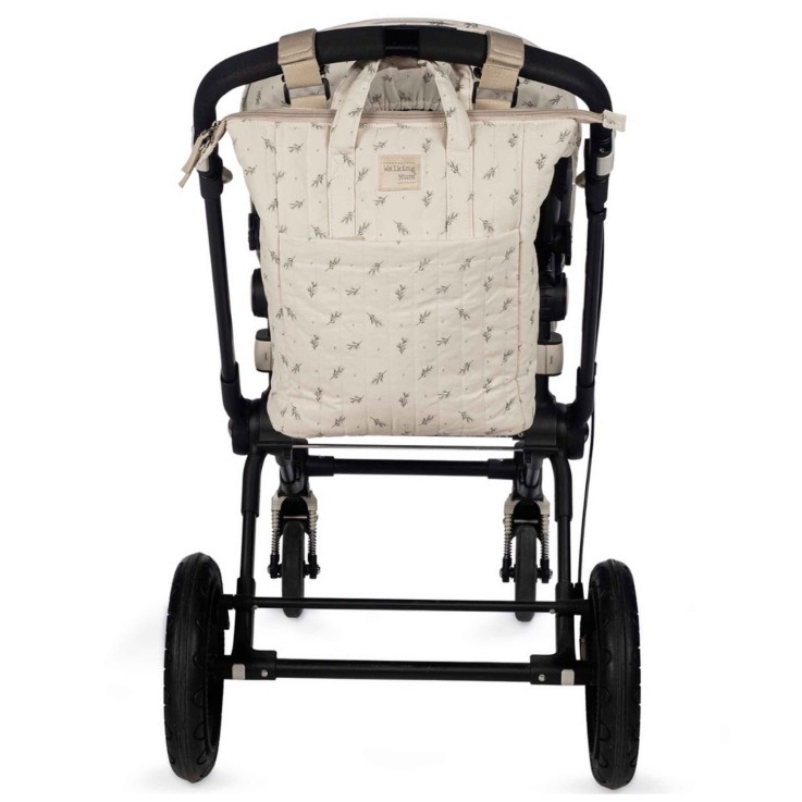 Sac à dos langer en coton imperméable Mimosa