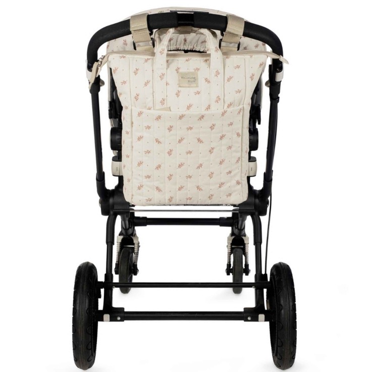 Sac à dos langer en coton imperméable Mimosa