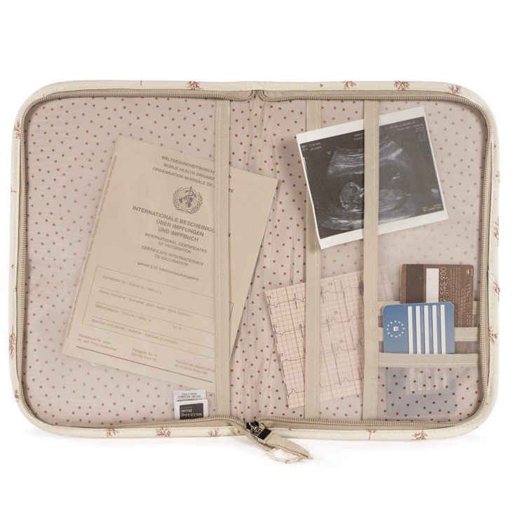 Pochette protège carnet de santé Mimosa