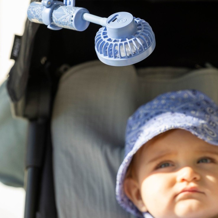 Ventilateur poussette bébé portable multi-usage Summer