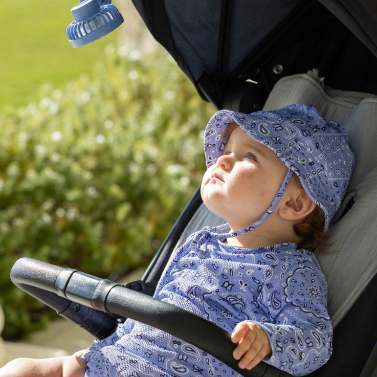 Ventilateur poussette bébé portable multi-usage Summer