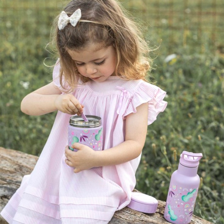 Thermos repas bébé en inox Animaux