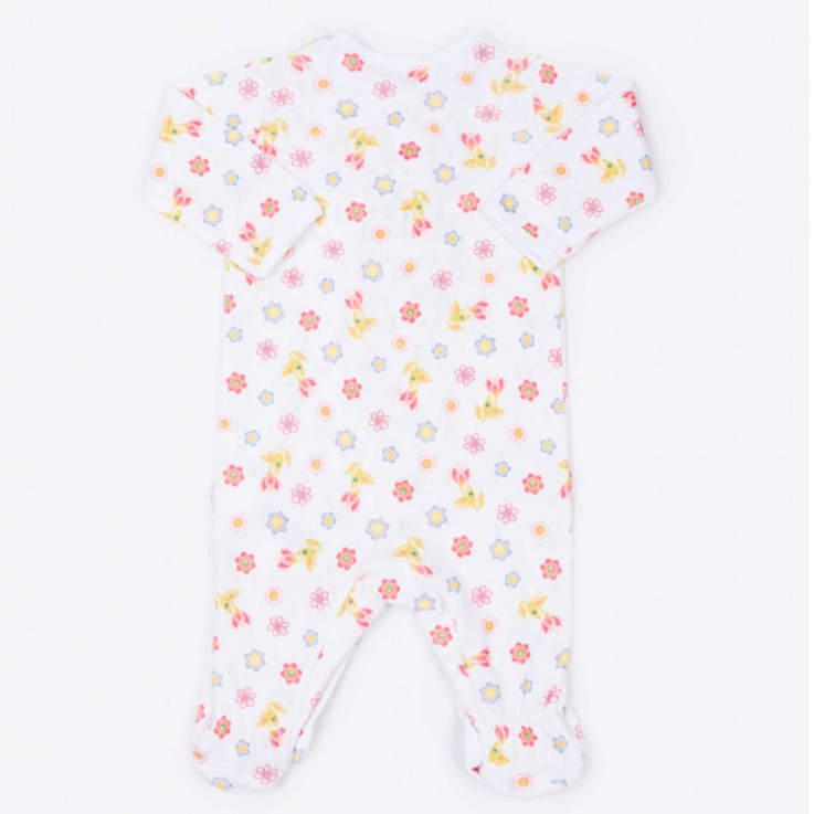 Dors-bien bébé en coton jacquard biologique, Iris