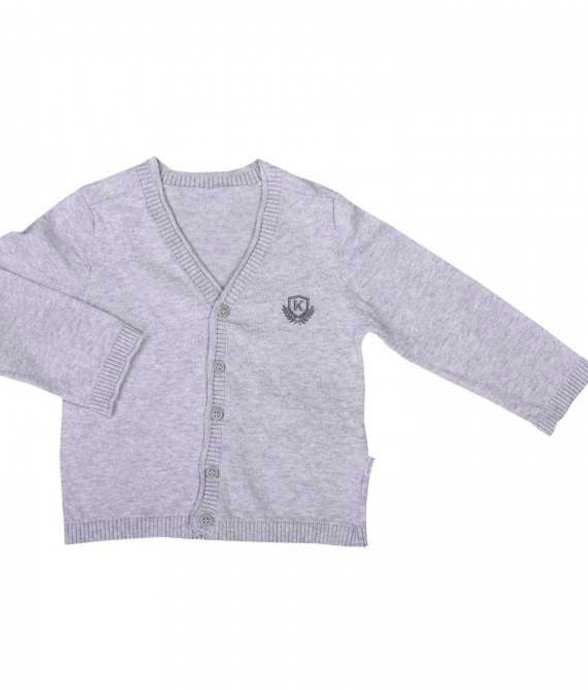Le gilet en 100% coton...