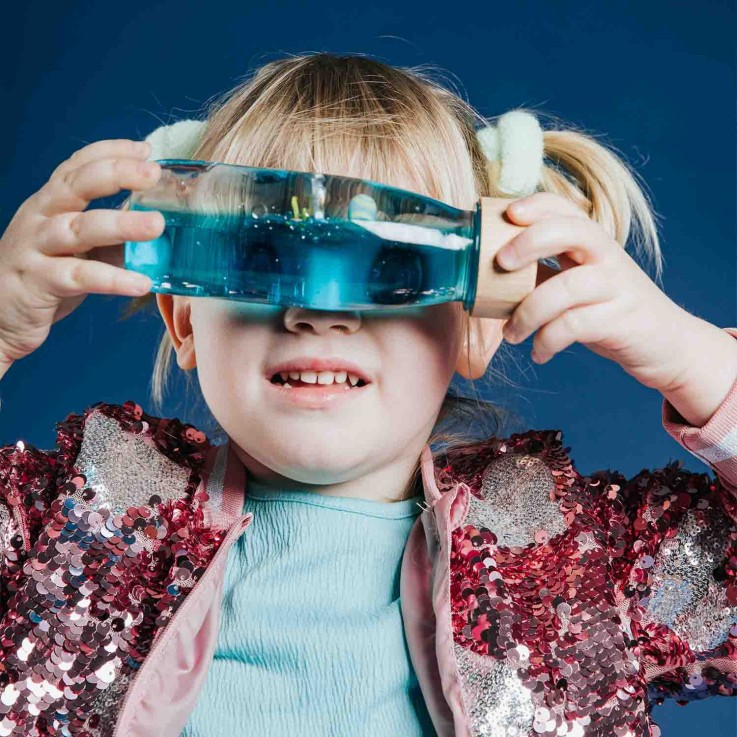 Bouteille sensorielle Move, Univers astronaute