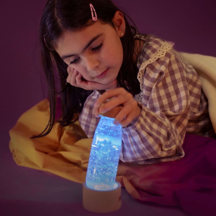 Veilleuse magic lamp pour bouteille sensorielle
