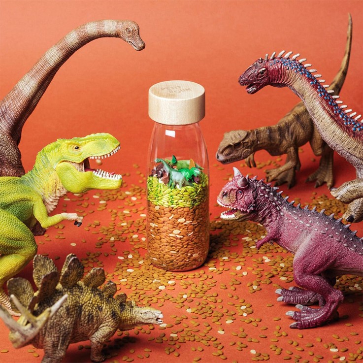 Bouteille sensorielle Spy, Jurassic
