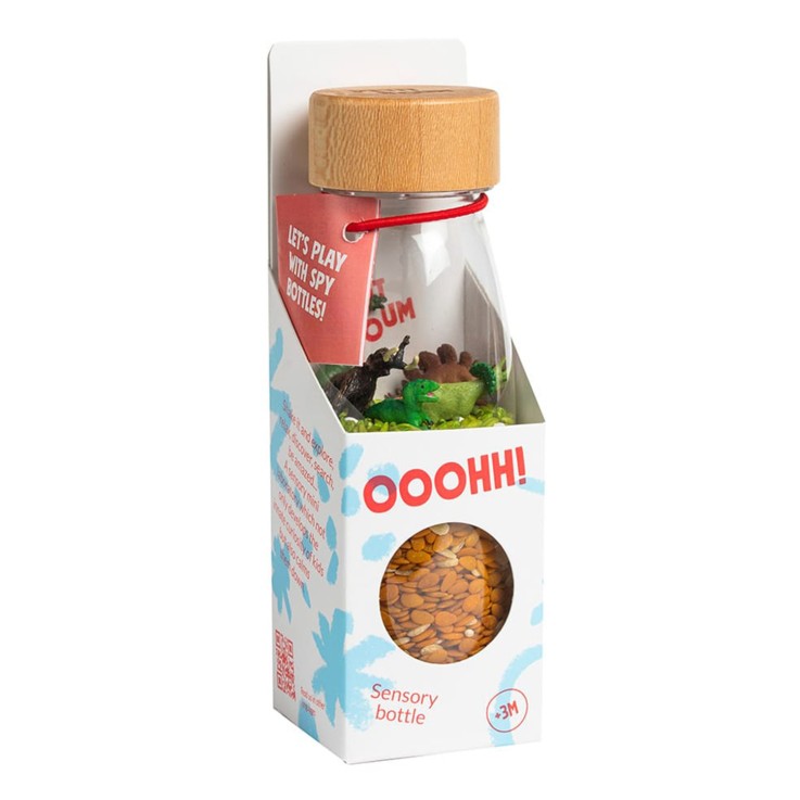 Bouteille sensorielle Spy, Jurassic