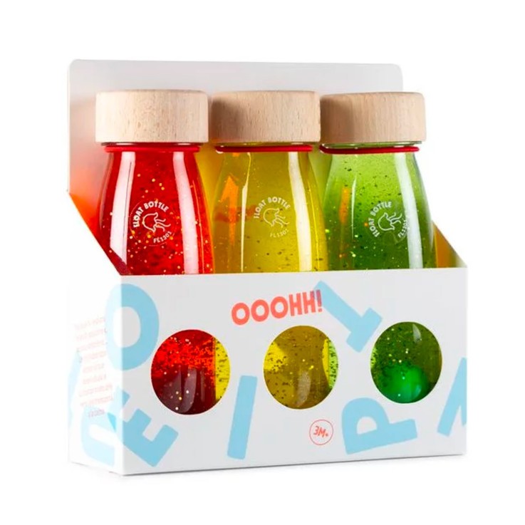 Lot de 3 bouteilles sensorielles, Crépuscule Twilight