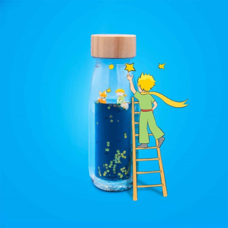 Bouteille sensorielle move, Petit Prince