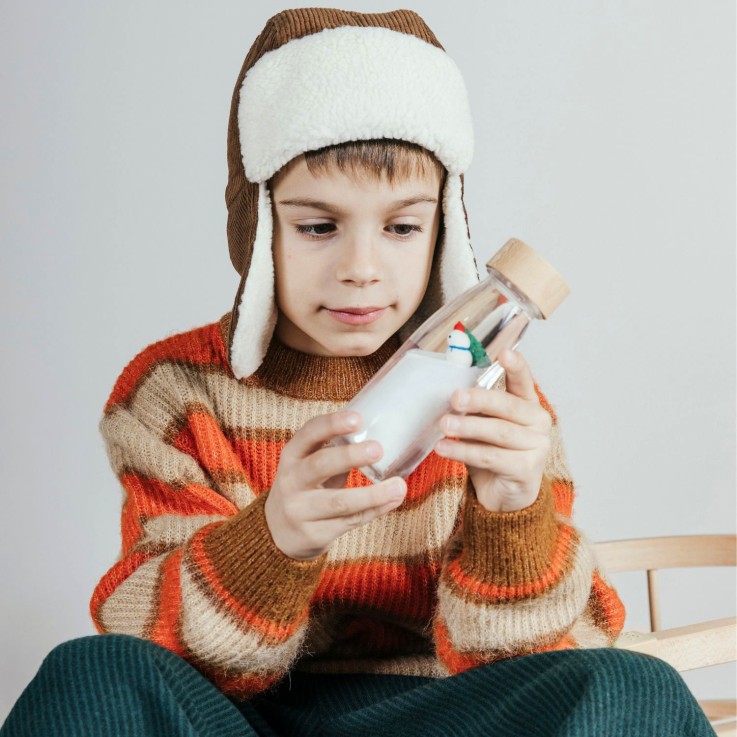 Bouteille sensorielle move, Winter Hiver