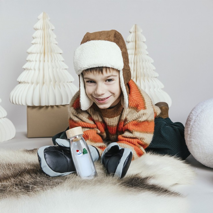 Bouteille sensorielle move, Winter Hiver