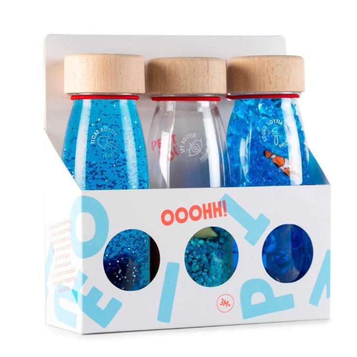 Lot de 3 bouteilles sensorielles, Sérénité