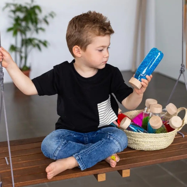 Lot de 3 bouteilles sensorielles, Sérénité