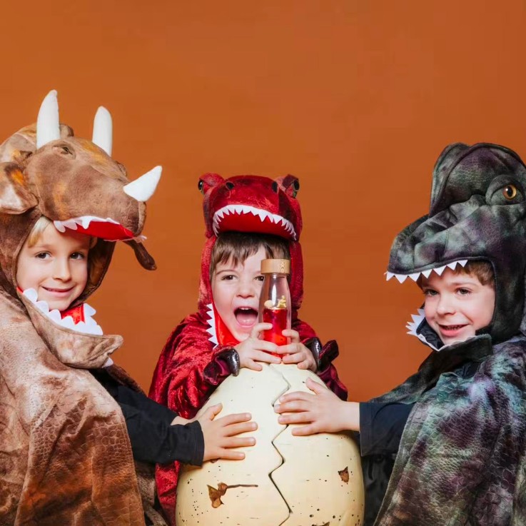 Bouteille sensorielle move, T-rex