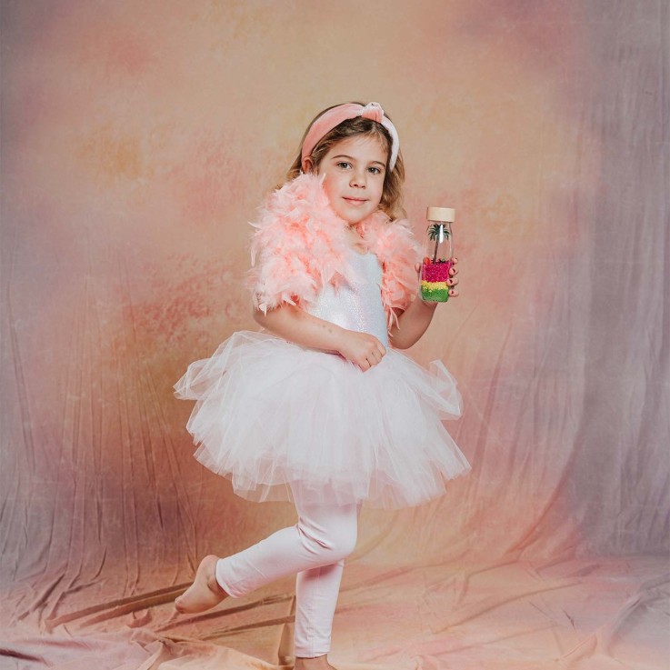 Bouteille sensorielle Spy, Flamant rose
