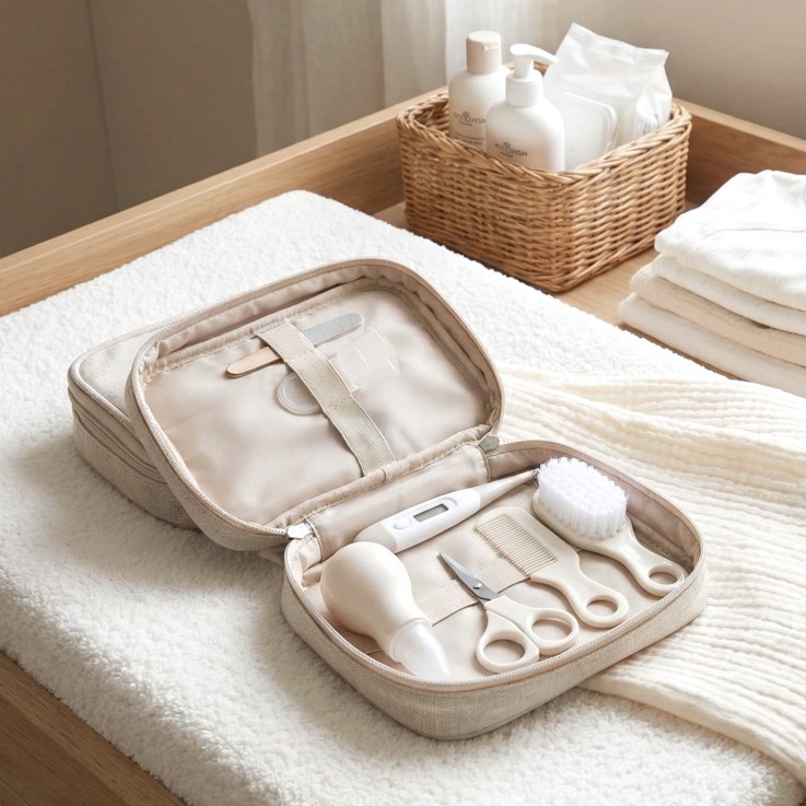 Trousse de soins quotidien pour bébé