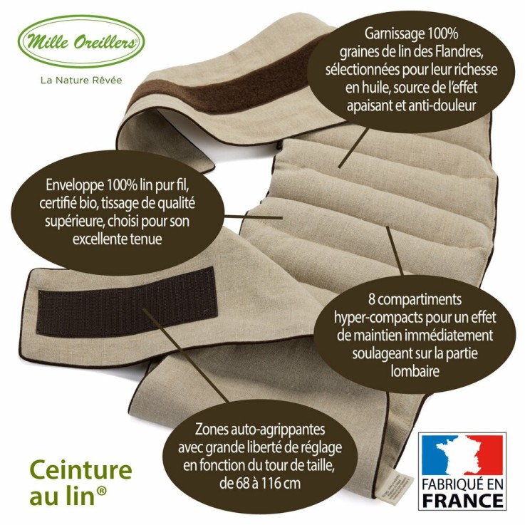 Ceinture au lin ® - Lombaires