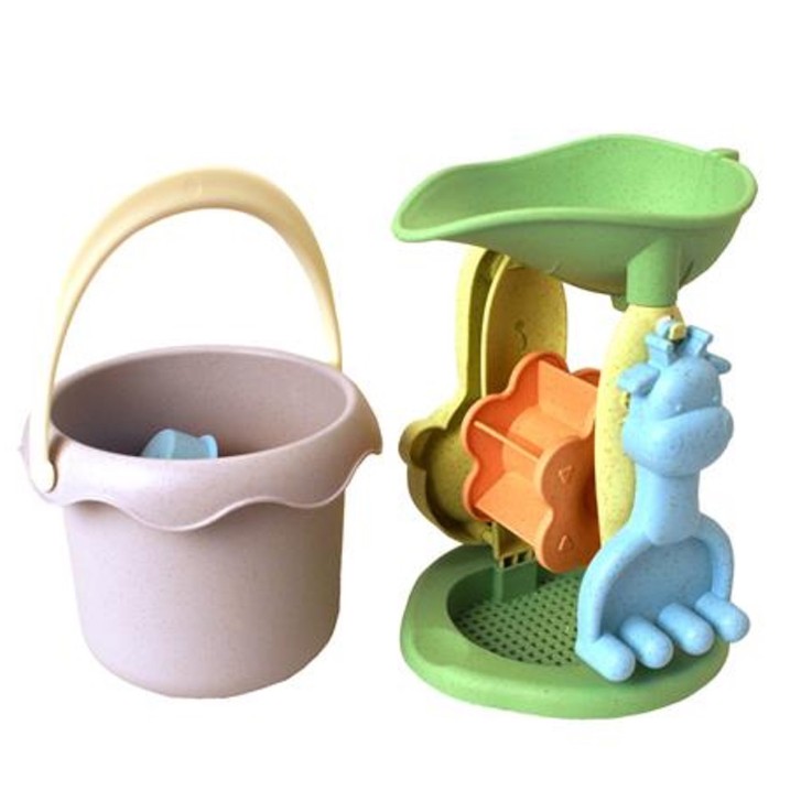 Set de plage & jardin - 8 Pièces, Moulin en Paille de Blé