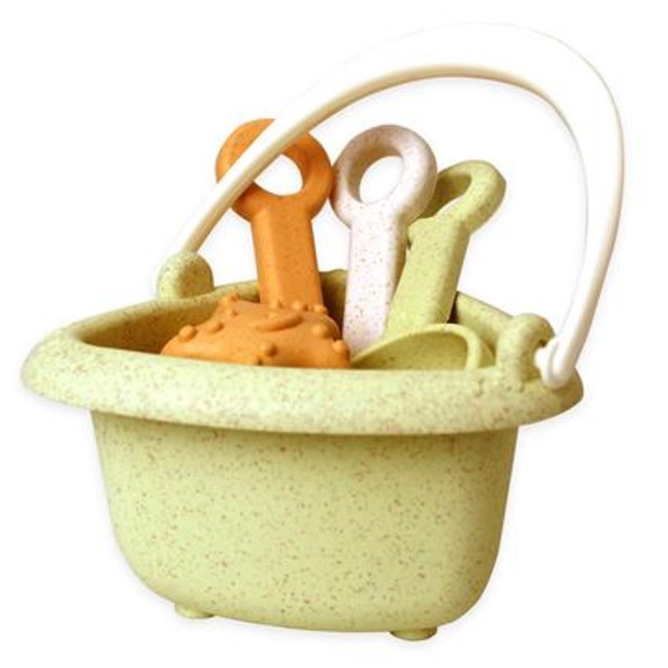 Mini set de plage & jardin - 7 Pièces en Paille de Blé