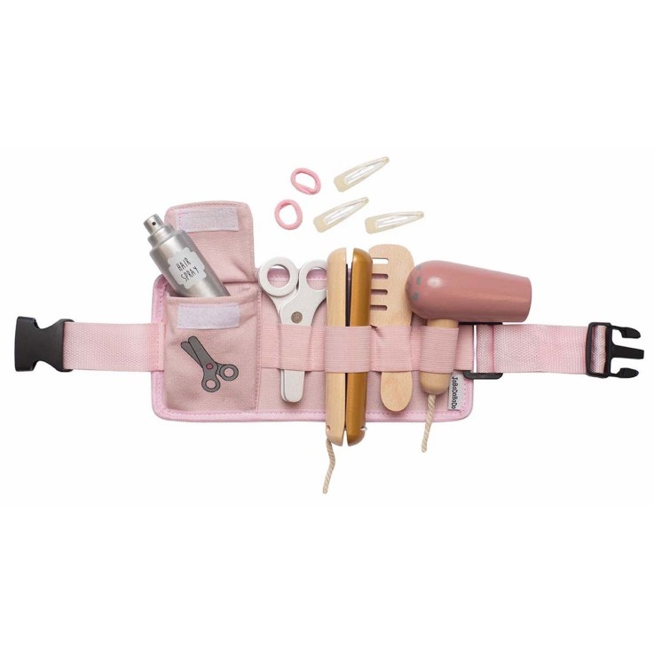 Jouet en bois - Set - ceinture de coiffeur
