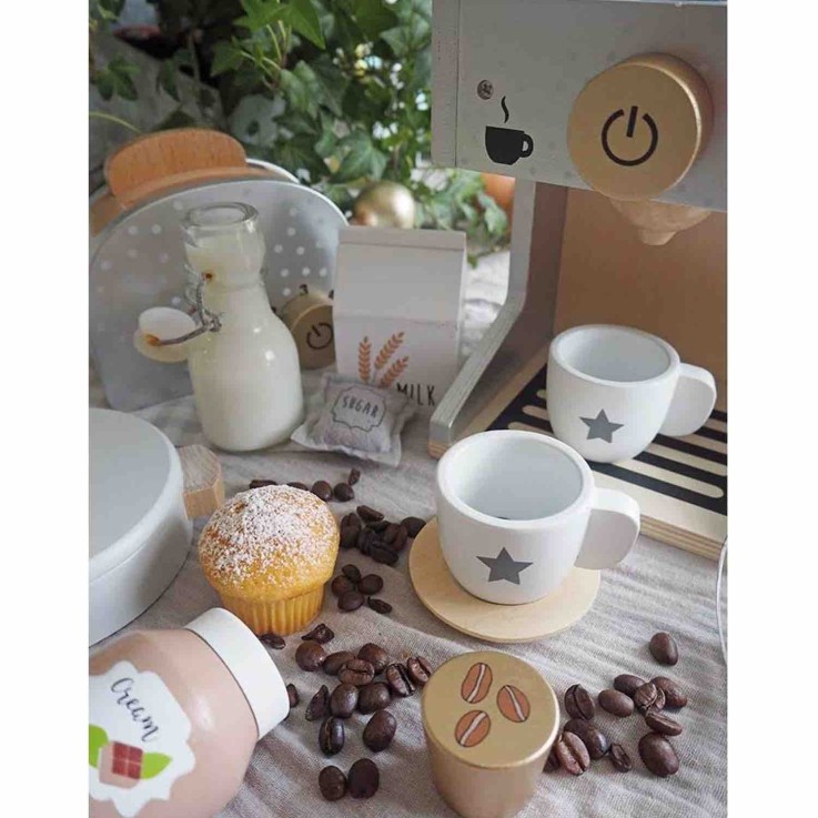 Jouet en bois - dinette - Petit déjeuner