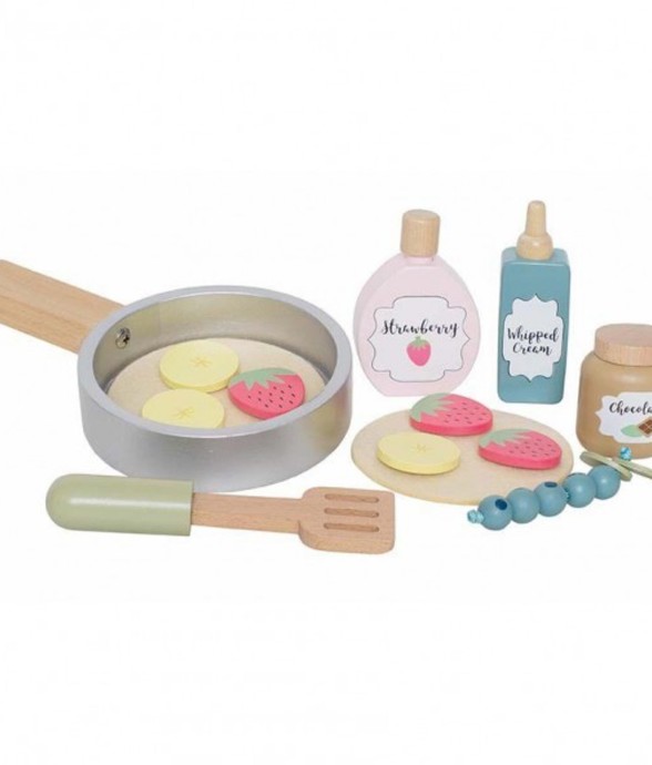 Dinette en bois - Pancakes...