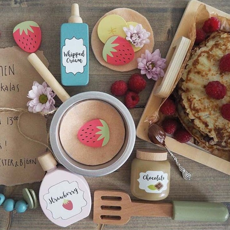 Dinette en bois - Pancakes & Crêpes