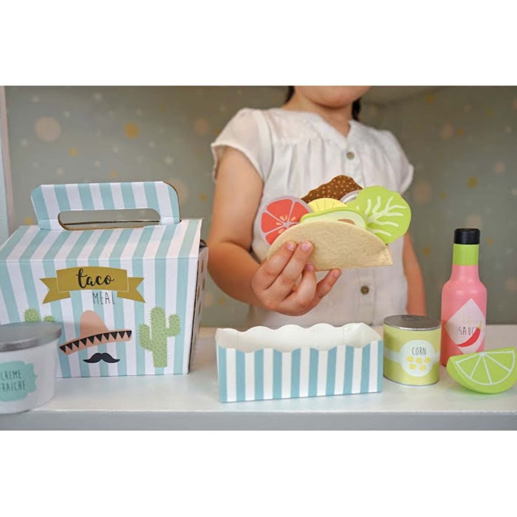 Jouet en Bois - Dinette - Set Tacos