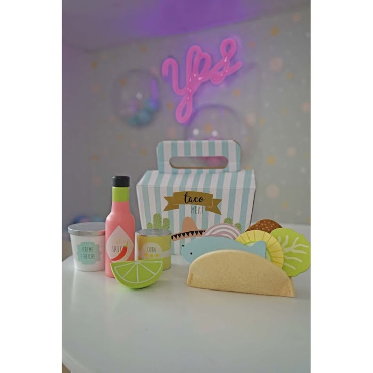 Jouet en Bois - Dinette - Set Tacos