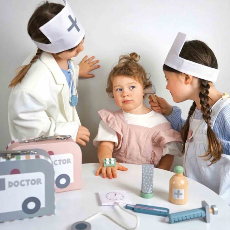 Jouet en bois - Mallette de docteur